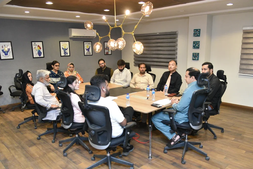 ORIC-FIPP (2028) Pre-Placement Meeting with the Industry Focal Persons from Pak Green Enviro-Engineering (Pvt.) Ltd. and Webify
