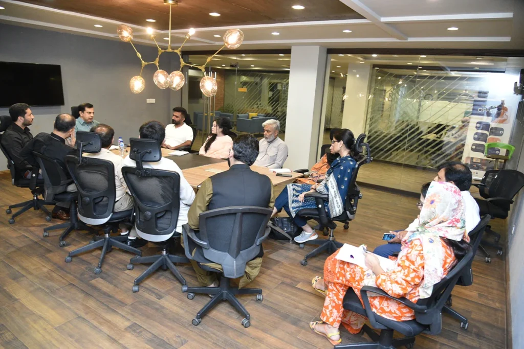 ORIC-FIPP (2029) Pre-Placement Meeting with the Industry Focal Persons from Pak Green Enviro-Engineering (Pvt.) Ltd. and Webify