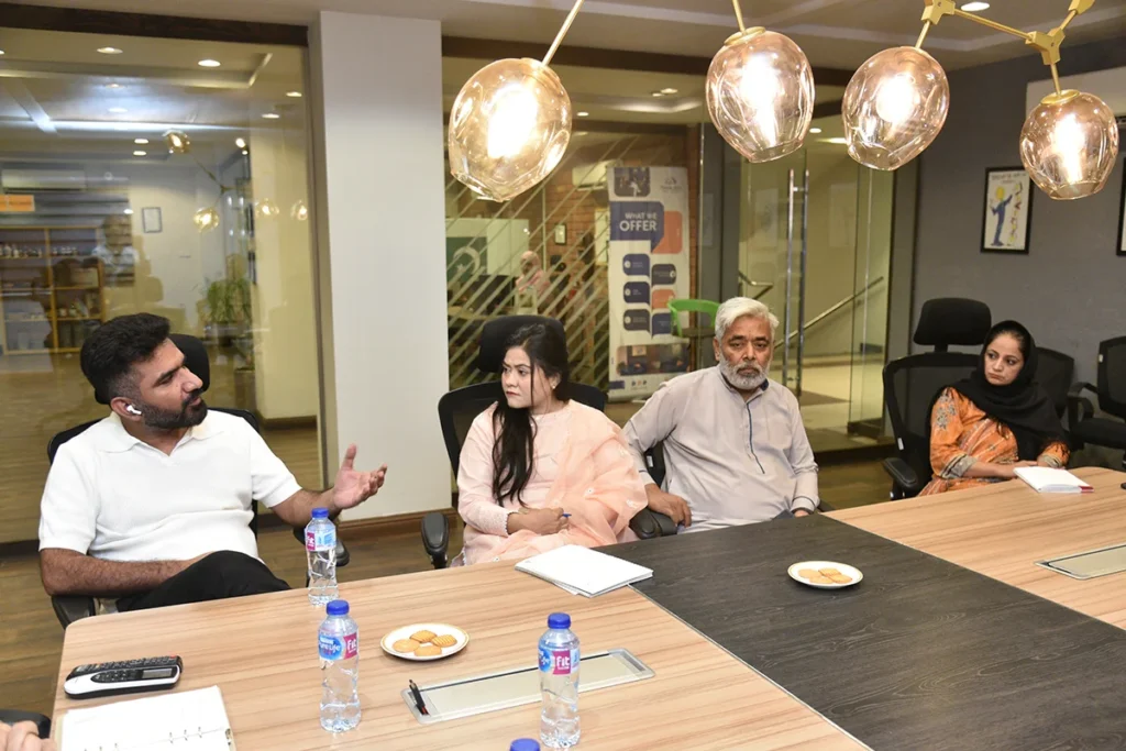 ORIC-FIPP (2030) Pre-Placement Meeting with the Industry Focal Persons from Pak Green Enviro-Engineering (Pvt.) Ltd. and Webify