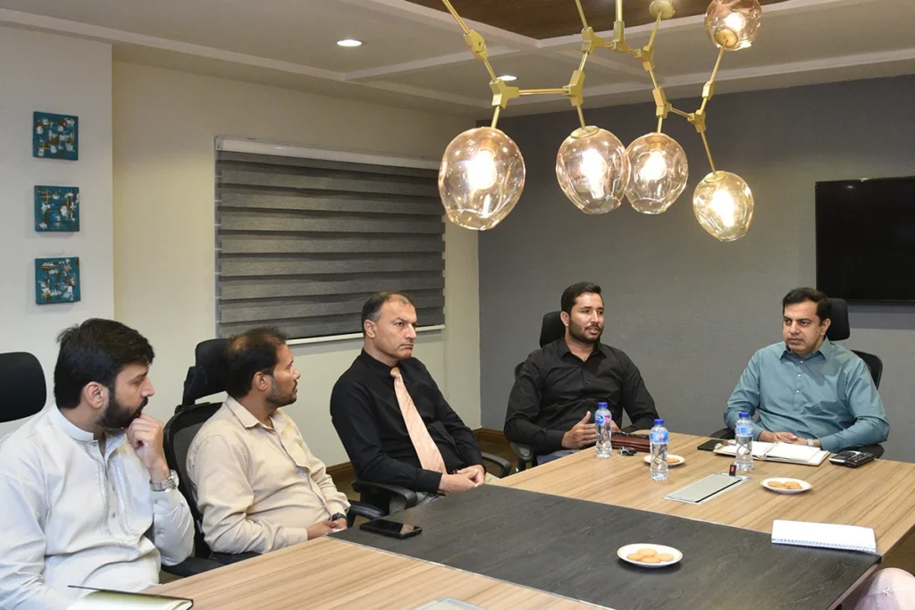 ORIC-FIPP (2033) Pre-Placement Meeting with the Industry Focal Persons from Pak Green Enviro-Engineering (Pvt.) Ltd. and Webify
