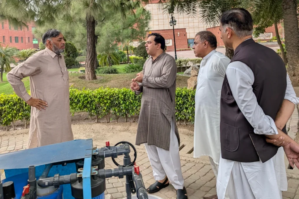 ORIC UCP Houseted the visit of Punjab Agricultural Research Board (PARB) to Effluent Treatment Plant (1)