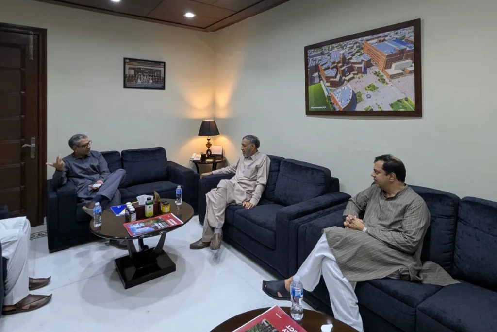 ORIC UCP Houseted the visit of Punjab Agricultural Research Board (PARB) to Effluent Treatment Plant (5)