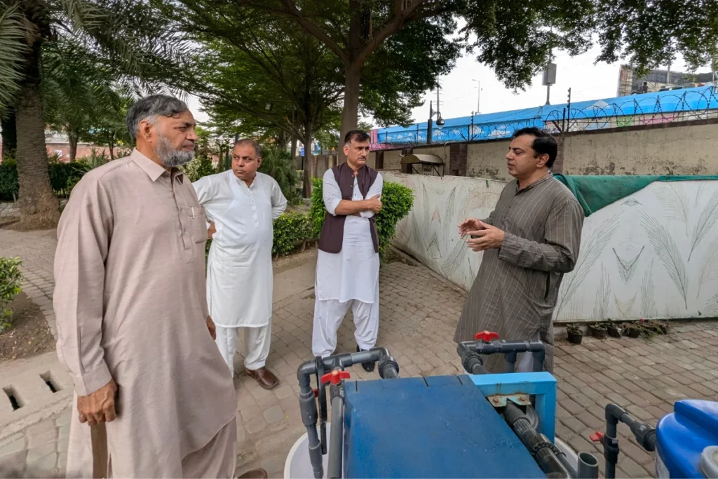 ORIC UCP Houseted the visit of Punjab Agricultural Research Board (PARB) to Effluent Treatment Plant (6)