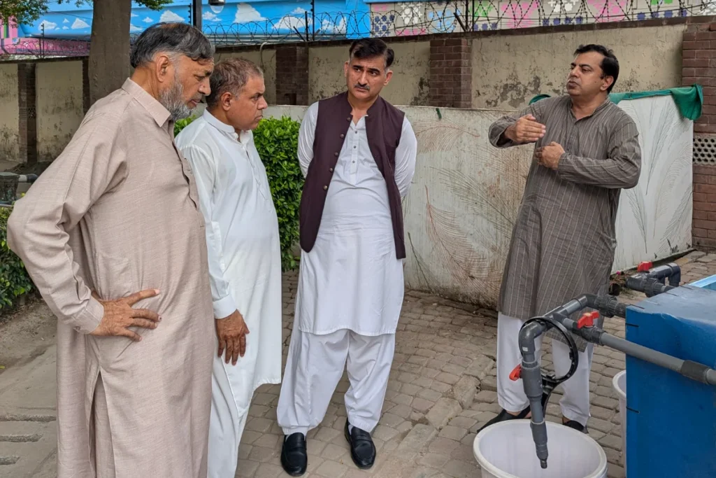 ORIC UCP Houseted the visit of Punjab Agricultural Research Board (PARB) to Effluent Treatment Plant (7)