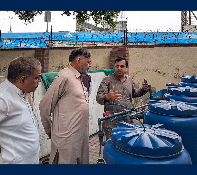 ORIC UCP hosted the visit of Punjab Agricultural Research Board (PARB) to Effluent Treatment Plant