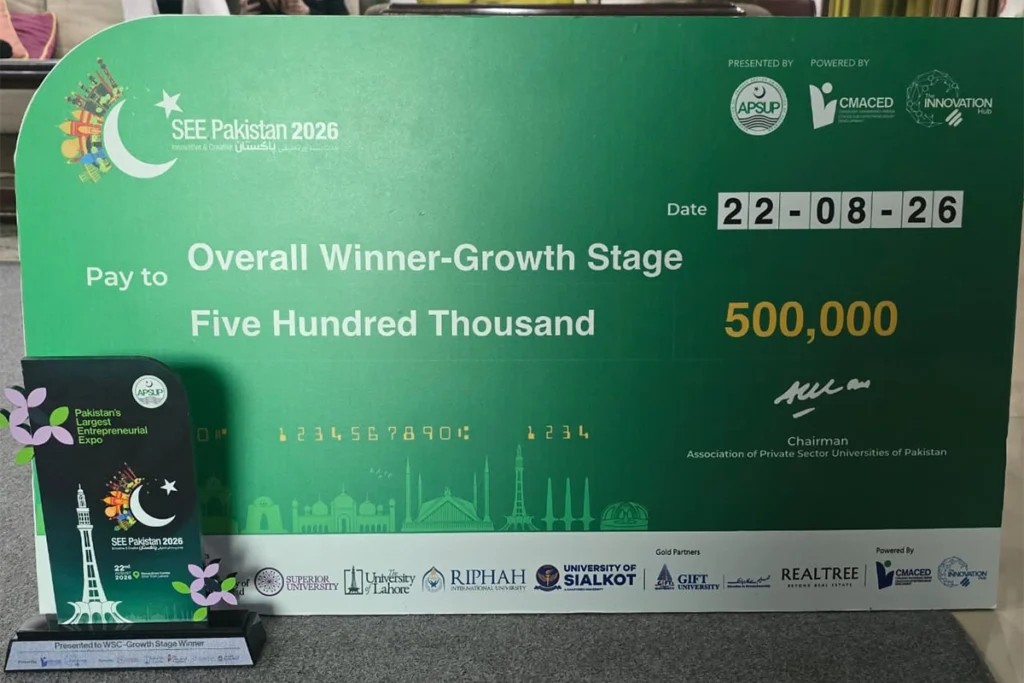 SRC-UCP Top Spot at SEE at SEE Pakistan 20261